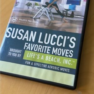 Susan Lucci's Pilates chair DVD